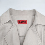 LA MARINE FRANCAISE リネンレーヨン トレンチコート ベージュ レディース マリンフランセーズ【中古】6-0913M∞