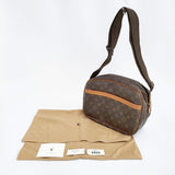 LOUIS VUITTON リポーターPM M45254 SP0989 モノグラム ショルダーバッグ ブラウン レディース ルイ・ヴィトン【中古】6-0603G♪