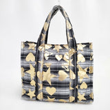 Vivienne Westwood ELITE オーブ ナイロン プリント トートバッグ ブラック ホワイト レディース ヴィヴィアンウエストウッド【中古】6-0913G∞