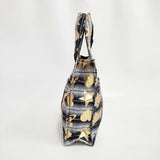 Vivienne Westwood ELITE オーブ ナイロン プリント トートバッグ ブラック ホワイト レディース ヴィヴィアンウエストウッド【中古】6-0913G∞