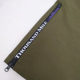 THOUSAND MILE ナイロン キャミソールワンピース 221-3117 ジャンパースカート カーキ レディース サウザンドマイル【中古】6-0706G◎
