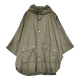 Traditional Weatherwear SLOBE IENA別注 RENFREW PA ポンチョ サイズ34 レインコート コート カーキ レディース トラディショナルウェザーウェア【中古】6-0706G◎