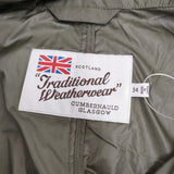 Traditional Weatherwear SLOBE IENA別注 RENFREW PA ポンチョ サイズ34 レインコート コート カーキ レディース トラディショナルウェザーウェア【中古】6-0706G◎