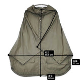 Traditional Weatherwear SLOBE IENA別注 RENFREW PA ポンチョ サイズ34 レインコート コート カーキ レディース トラディショナルウェザーウェア【中古】6-0706G◎