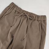 URBAN RESEARCH DOORS ストレッチテーパードイージーパンツ サイズ34 パンツ ブラウン レディース アーバンリサーチドアーズ【中古】6-0913G∞