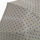 Traditional Weatherwear バンブー ドット柄 折り畳み 傘 グレー コン レディース トラディショナルウェザーウェア【中古】6-0521G◎