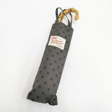 Traditional Weatherwear バンブー ドット柄 折り畳み 傘 グレー コン レディース トラディショナルウェザーウェア【中古】6-0521G◎