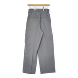 twelve closet LEEコラボ 【洗える】セミワイドタックパンツ 23AW-LEE-055 サイズ36 パンツ グレー レディース トゥエルブクローゼット【中古】6-0706G◎