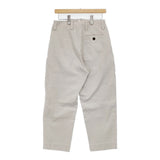 MARGARET HOWELL WASHED COTTON TWILL 578-4143003 サイズ2 パンツ ベージュ レディース マーガレットハウエル【中古】6-0706G◎
