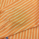 marimekko old marimekko ヴィンテージ Jokapoika ヨカポイカシャツ ストライプ サイズ40 長袖シャツ オレンジ イエロー ユニセックス マリメッコ【中古】6-0519M♪
