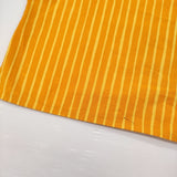 marimekko old marimekko ヴィンテージ Jokapoika ヨカポイカシャツ ストライプ サイズ40 長袖シャツ オレンジ イエロー ユニセックス マリメッコ【中古】6-0519M♪