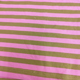marimekko TASARATIA ボーダーカットソー ロンT サイズM カットソー ピンク オウド色 レディース マリメッコ【中古】6-0706G◎
