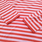 marimekko old marimekko BEAMSタグ world wide selection ヴィンテージ TASARATIA ボーダー L 長袖Ｔシャツ カットソー ロンＴ レッド ピンク ユニセックス マリメッコ【中古】6-0519M♪