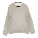 Lisette LK-14H066 モヘヤ クルーネック ニット ベージュ レディース リゼッタ【中古】6-1005T◎
