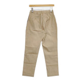 45R/45rpm 綿麻ストレッチスリムPANTS コットンリネン サイズ3 パンツ ベージュ レディース フォーティーファイブアールピーエム【中古】6-0805M∞