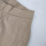 45R/45rpm 綿麻ストレッチスリムPANTS コットンリネン サイズ3 パンツ ベージュ レディース フォーティーファイブアールピーエム【中古】6-0805M∞