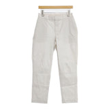 45R/45rpm 綿麻ストレッチスリムPANTS コットンリネン サイズ3 パンツ ホワイト系 レディース フォーティーファイブアールピーエム【中古】6-0805M∞