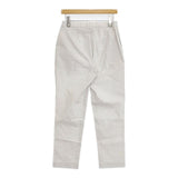 45R/45rpm 綿麻ストレッチスリムPANTS コットンリネン サイズ3 パンツ ホワイト系 レディース フォーティーファイブアールピーエム【中古】6-0805M∞