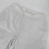 45R/45rpm 綿麻ストレッチスリムPANTS コットンリネン サイズ3 パンツ ホワイト系 レディース フォーティーファイブアールピーエム【中古】6-0805M∞