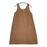 45R/45rpm レース ノースリーブ サイズ3 日本製 コットン ワンピース ブラウン レディース フォーティーファイブアールピーエム【中古】6-0607S♪
