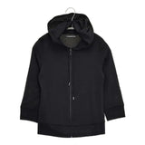 VIVIENNE TAM 016-210839 ナイロン ジップアップ パーカー ブラック レディース ヴィヴィアンタム【中古】6-0805M∞