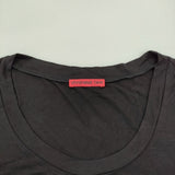 VIVIENNE TAM 015-260002 サイズ1 レーヨン 半袖Ｔシャツ カットソー ブラック レディース ヴィヴィアンタム【中古】6-0607S♪