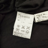 VIVIENNE TAM 015-260002 サイズ1 レーヨン 半袖Ｔシャツ カットソー ブラック レディース ヴィヴィアンタム【中古】6-0607S♪
