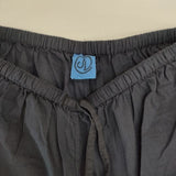 JURGEN LEHL ブルーレーベル インド製 J0131FP371 コットン ぺチパンツ パンツ ネイビー レディース ヨーガンレール【中古】6-0913M∞