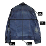 adam et Rope サイズ40 Gジャン デニムジャケット ネイビー メンズ アダムエロペ【中古】6-0816M∞