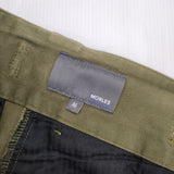 BEAMS MORLES モアレス グルカパンツ 洋服の青山 コットン サイズM センタープレス パンツ カーキ メンズ ビームス【中古】6-0816G∞