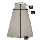vie evam eva linen sleeveless one piece V231T940 リネンノースリーブドレス 日本製 ワンピース グレー レディース ヴィー エヴァムエヴァ【中古】6-0626S♪