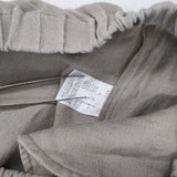 vie evam eva V221T911 linen sarrouel pants 日本製 サルエルパンツ ベージュ レディース ヴィー エヴァムエヴァ【中古】6-0805M∞