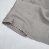 vie evam eva V221T911 linen sarrouel pants 日本製 サルエルパンツ ベージュ レディース ヴィー エヴァムエヴァ【中古】6-0805M∞
