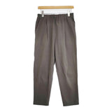 evam eva narrow tuck pants サイズ2 定価20900円 E221T022 イージー パンツ 22SS ストーングレー レディース エヴァムエヴァ【中古】6-0619G♪
