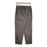 evam eva narrow tuck pants サイズ2 定価20900円 E221T022 イージー パンツ 22SS ストーングレー レディース エヴァムエヴァ【中古】6-0619G♪