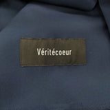 veritecoeur スタンダードジャケット 定価48400円 VC-2631A テーラードジャケット ネイビー レディース ヴェリテクール【中古】6-0519M♪