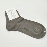 ARTS&SCIENCE 新品 PLAIN SHORT SOCKS プレーンショートソックス コットンボイルヤーン 23-25cm 靴下 グレー レディース アーツ&サイエンス【中古】6-0628G∞