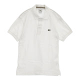 LACOSTE ペルー製 DEVANLAY サイズ2 5190L ポロシャツ ホワイト メンズ ラコステ【中古】6-0630S♪