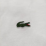 LACOSTE ペルー製 DEVANLAY サイズ2 5190L ポロシャツ ホワイト メンズ ラコステ【中古】6-0630S♪