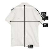 LACOSTE ペルー製 DEVANLAY サイズ2 5190L ポロシャツ ホワイト メンズ ラコステ【中古】6-0630S♪