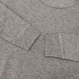 gicipi コットン イタリア製 サイズ3 長袖Ｔシャツ カットソー ロンＴ グレー レディース ジチピ【中古】6-0805M∞