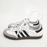 adidas サンバ OG Samba OG 定価15950円 サイズ24.5cm B75806 スニーカー シロ クロ レディース アディダス【中古】6-0702G◎