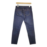 A.P.C. 5ポケット ストレートデニム コットンストレッチジーンズ サイズ27 デニムパンツ ネイビー レディース アーペーセー【中古】6-0813G∞