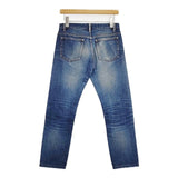 A.P.C. 5ポケット ストレートデニム ボタンフライ サイズ27 コットン デニムパンツ ブルー レディース アーペーセー【中古】6-0813G∞