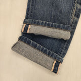 A.P.C. 5ポケット ストレートデニム ボタンフライ サイズ27 コットン デニムパンツ ブルー レディース アーペーセー【中古】6-0813G∞