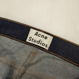 ACNE STUDIOS ACE STR RW サイズ28/32 コットンストレッチジーンズ デニムパンツ ネイビー レディース アクネストゥディオズ【中古】6-0813G∞