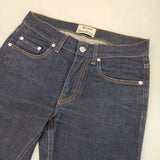 ACNE STUDIOS ACE STR RW サイズ28/32 コットンストレッチジーンズ デニムパンツ ネイビー レディース アクネストゥディオズ【中古】6-0813G∞