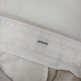 JOSEPH コットンリネン スラックス センタープレス サイズ36 パンツ ベージュ レディース ジョセフ【中古】6-0926M∞