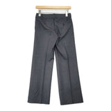 Michael Kors ウール スラックス センタープレス ストレート パンツ グレー レディース マイケルコース【中古】6-1014T∞