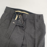 Michael Kors ウール スラックス センタープレス ストレート パンツ グレー レディース マイケルコース【中古】6-1014T∞